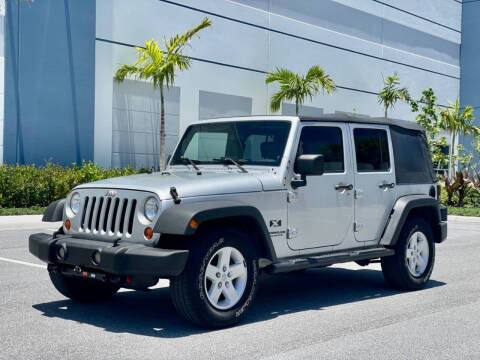 2007 Jeep Wrangler Unlimited for sale at VE Auto Gallery LLC in Lake Park FL