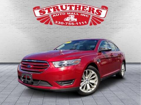 2017 Ford Taurus for sale at STRUTHERS AUTO MALL in Austintown OH