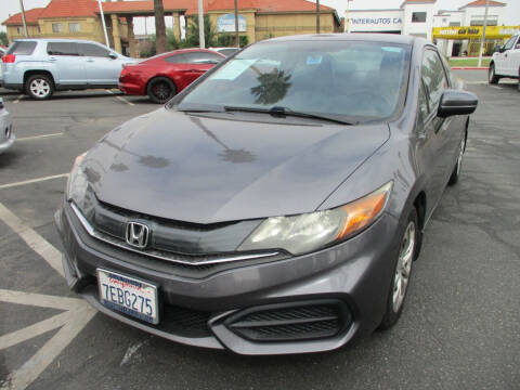 2014 Honda Civic for sale at F & A Car Sales Inc in Ontario CA