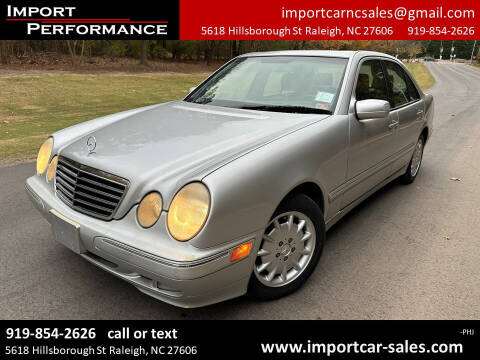 2001 Mercedes-Benz E-Class for sale at Import Performance Sales in Raleigh NC