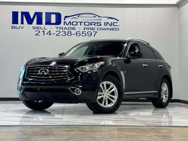 2015 INFINITI QX70 for sale at IMD MOTORS, INC in Dallas, TX