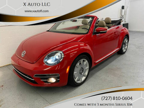2019 Volkswagen Beetle Convertible for sale at X Auto LLC in Pinellas Park FL