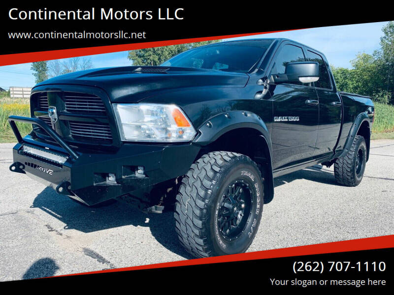 2011 RAM Ram Pickup 1500 for sale at Continental Motors LLC in Hartford WI