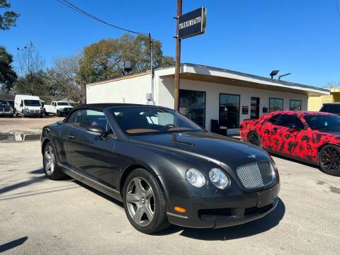 2008 Bentley Continental for sale at Texas Luxury Auto in Houston TX
