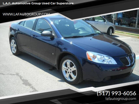 2008 Pontiac G6 for sale at L.A.F. Automotive Group in Lansing MI