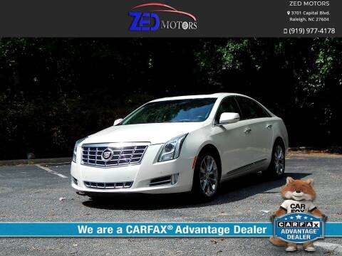 2013 Cadillac XTS for sale at Zed Motors in Raleigh NC