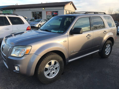 2008 Mercury Mariner for sale at Rinaldi Auto Sales Inc in Taylor PA