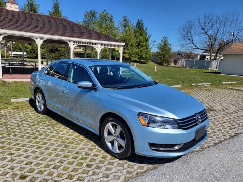 2013 Volkswagen Passat for sale at CROSSROADS AUTO SALES in West Chester PA