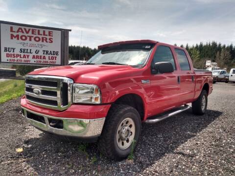 2005 Ford F-250 Super Duty for sale at Lavelle Motors in Lavelle PA