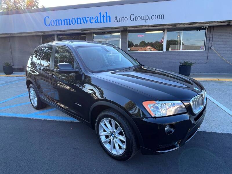 2013 BMW X3 for sale at Commonwealth Auto Group in Virginia Beach VA