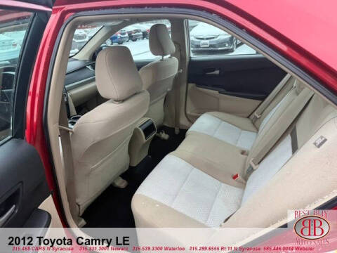 2012 Toyota Camry SE