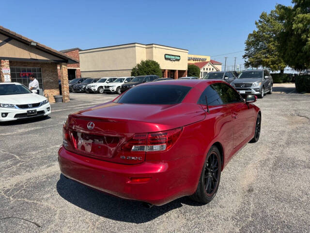 2010 Lexus IS 250C for sale at Auto Haven Frisco in Frisco, TX