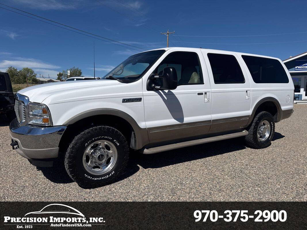 Off white 2000 Ford Excursion Limited 4dr Limited 4WD SUV 1