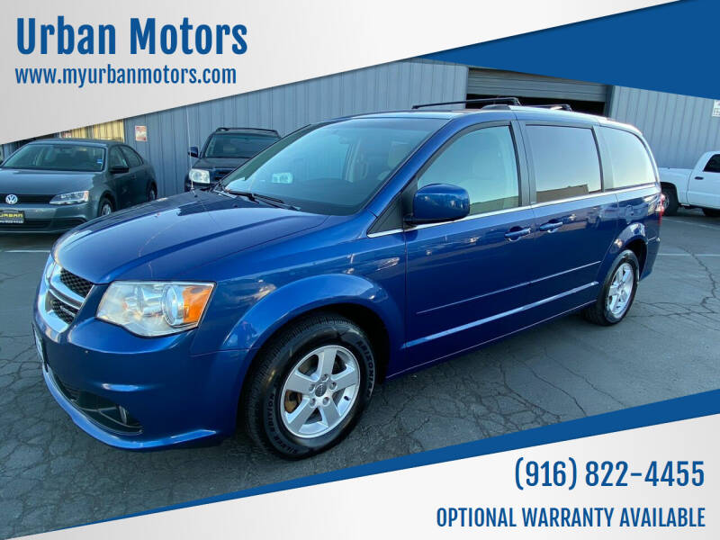 2011 Dodge Grand Caravan for sale at Urban Motors in Sacramento CA