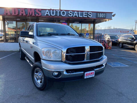 2007 Dodge Ram 2500 for sale at Adams Auto Sales CA in Sacramento CA