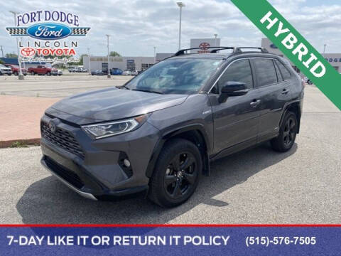 2020 Toyota RAV4 Hybrid for sale at Fort Dodge Ford Lincoln Toyota in Fort Dodge IA