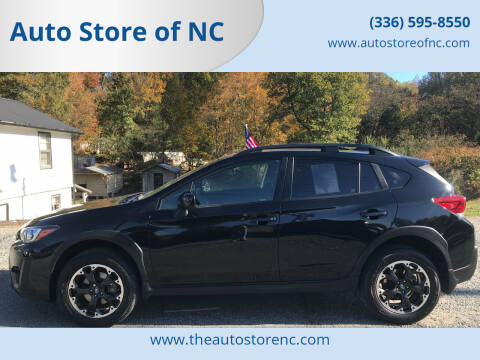 2021 Subaru Crosstrek for sale at Auto Store of NC in Walkertown NC