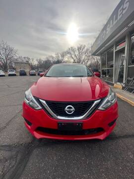 2018 Nissan Sentra for sale at Chinos Auto Sales in Crystal MN