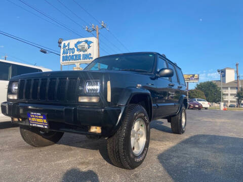 2000 Jeep Cherokee for sale at A-1 Auto Broker Inc. in San Antonio TX