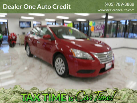 2014 Nissan Sentra for sale at Dealer One Auto Credit in Oklahoma City OK