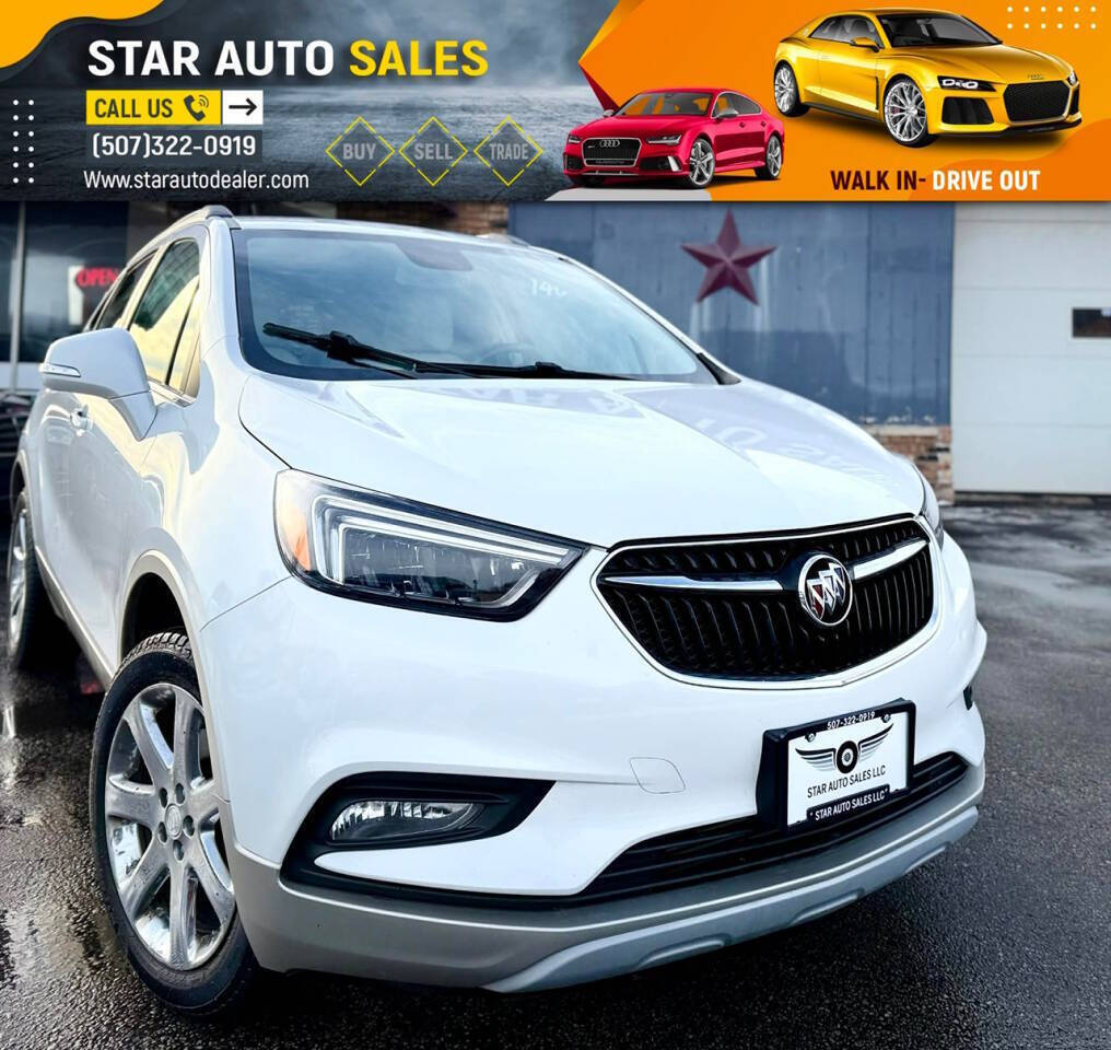 White 2018 Buick Encore Essence AWD Essence 4dr Crossover 1