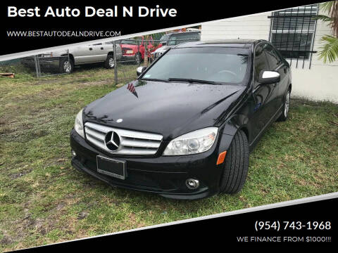 2009 Mercedes-Benz C-Class for sale at Best Auto Deal N Drive in Hollywood FL