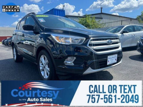 2018 Ford Escape for sale at Courtesy Auto Sales in Chesapeake VA