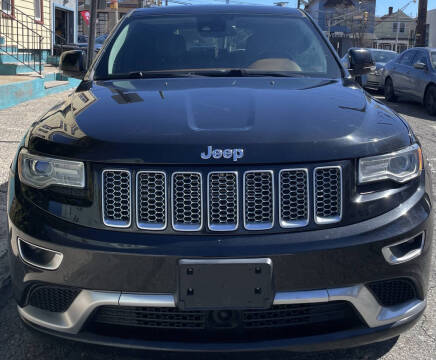 2016 Jeep Grand Cherokee for sale at East Coast Auto Sales in North Bergen NJ