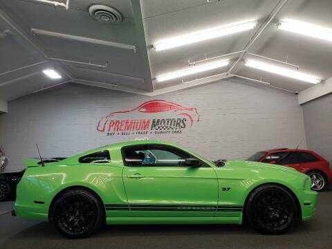 2013 Ford Mustang for sale at Premium Motors in Villa Park IL