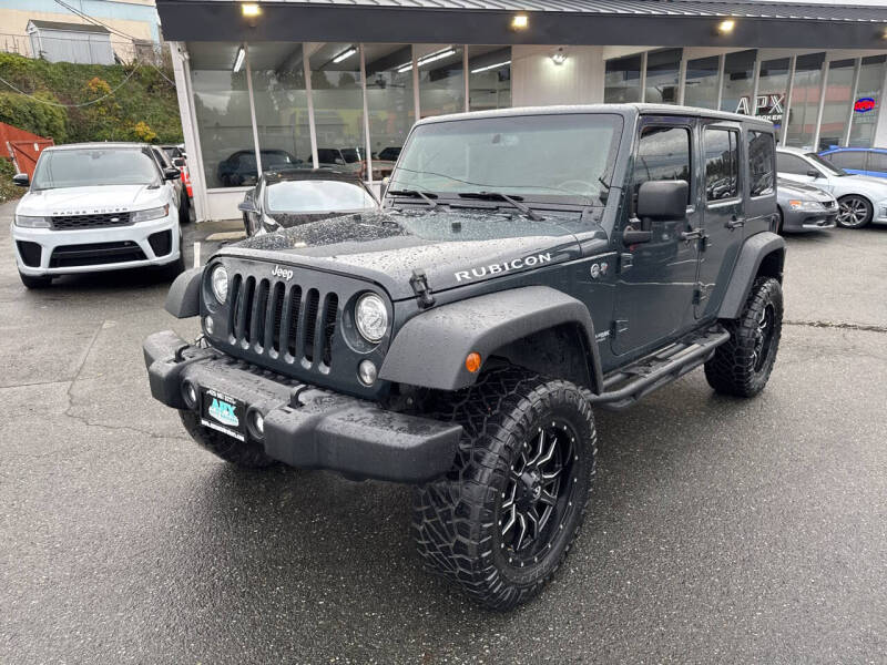 2018 Jeep Wrangler JK Unlimited for sale at APX Auto Brokers in Edmonds WA