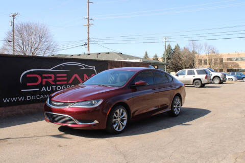 2016 Chrysler 200 for sale at Dream Auto Group in Shelby Township MI
