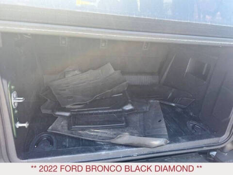 2022 Ford Bronco Black Diamond