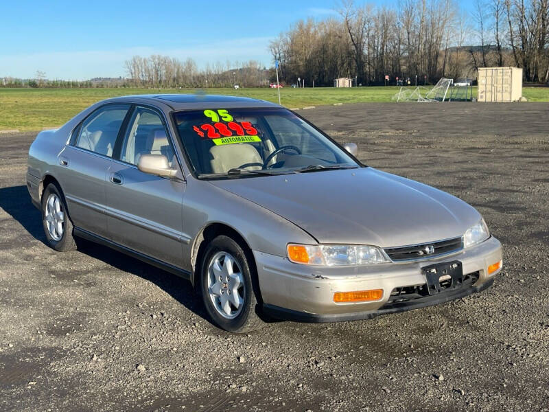 95 honda accord green