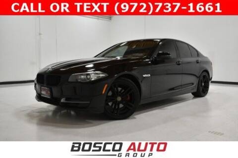 2014 BMW 5 Series for sale at Bosco Auto Group in Flower Mound TX