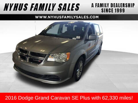 2016 Dodge Grand Caravan for sale at Nyhus Family Sales in Perham MN