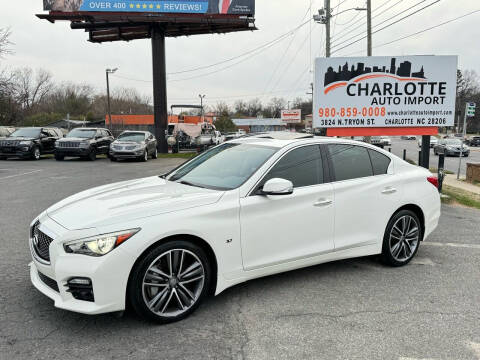 2015 Infiniti Q50 for sale at Charlotte Auto Import in Charlotte NC