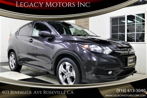 2017 Honda HR-V for sale at Legacy Motors Inc in Roseville CA