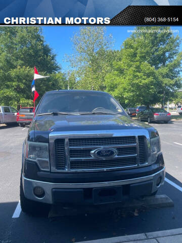 2010 Ford F-150 for sale at CHRISTIAN MOTORS in Hopewell VA