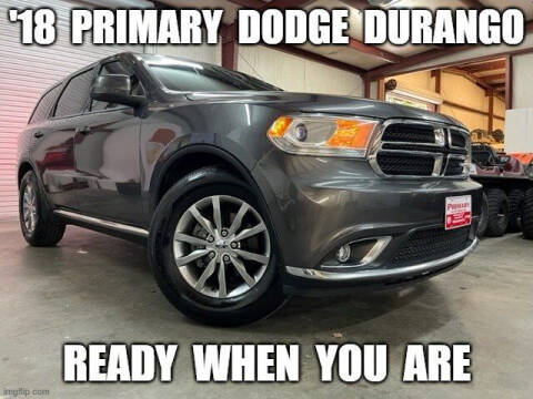 2018 Dodge Durango for sale at Primary Jeep Argo Powersports Golf Carts in Dawsonville GA