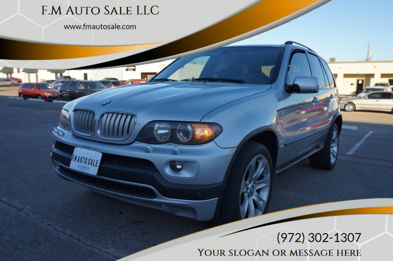 2006 BMW X5 for sale at F.M Auto Sale LLC in Dallas TX