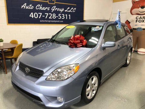 2007 Toyota Matrix for sale at Auto Chars Group LLC in Orlando FL