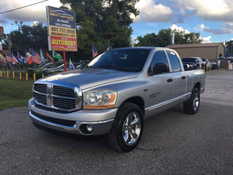 2006 Dodge Ram Pickup 1500 for sale at BEST MOTORS OF FLORIDA in Orlando FL