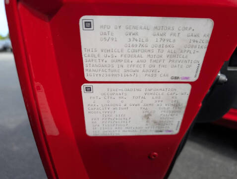 1991 Chevrolet Corvette