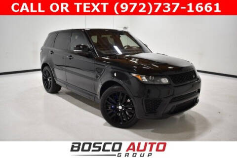 2017 Land Rover Range Rover Sport for sale at Bosco Auto Group in Flower Mound TX