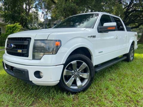 2013 Ford F-150 for sale at LATINOS MOTOR OF ORLANDO in Orlando FL