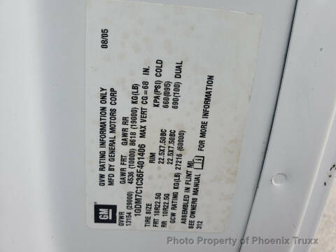 2006 GMC TopKick C7500