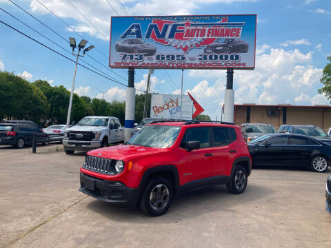 2018 Jeep Renegade for sale at ANF AUTO FINANCE in Houston TX