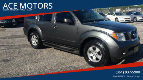 2006 Nissan Pathfinder for sale at ACE MOTORS in Corpus Christi TX
