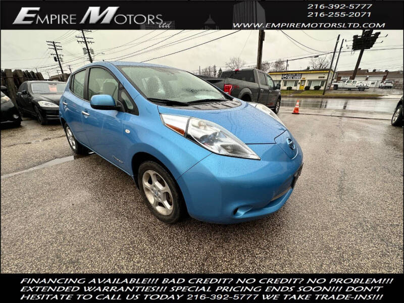 2012 Nissan LEAF for sale at Empire Motors LTD in Cleveland OH