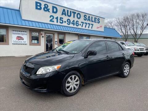 2010 Toyota Corolla for sale at B & D Auto Sales Inc. in Fairless Hills PA